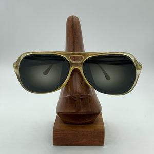 Vintage Le Stor Transparent Aviator Sunglasses